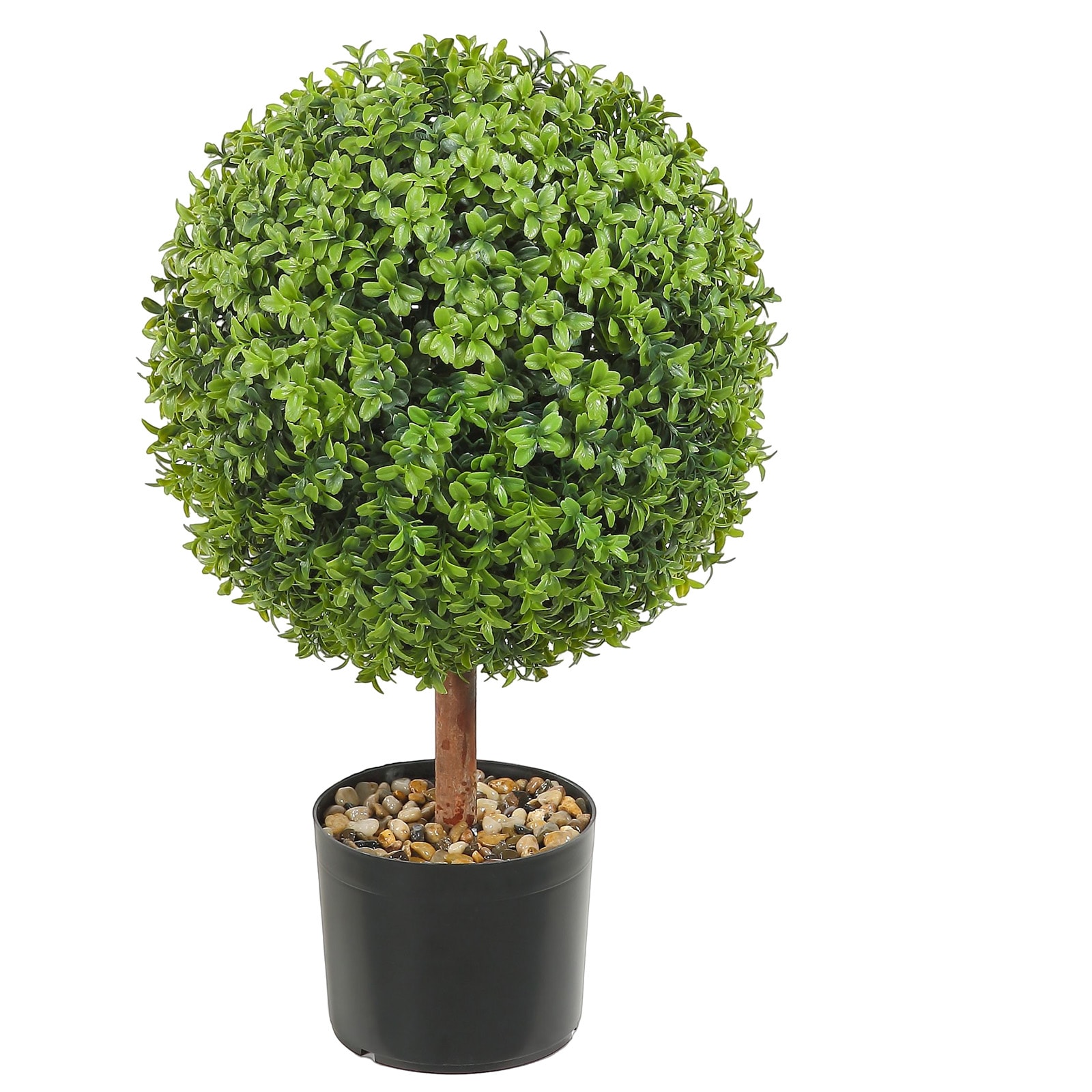 Artificial Boxwood Ball Topiary Set For Garden Decoration_voghion.com